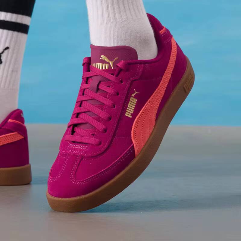 Unisex Puma 400717-23 Magenta  - Puma Shoes Suede Classic ulasan dan harga