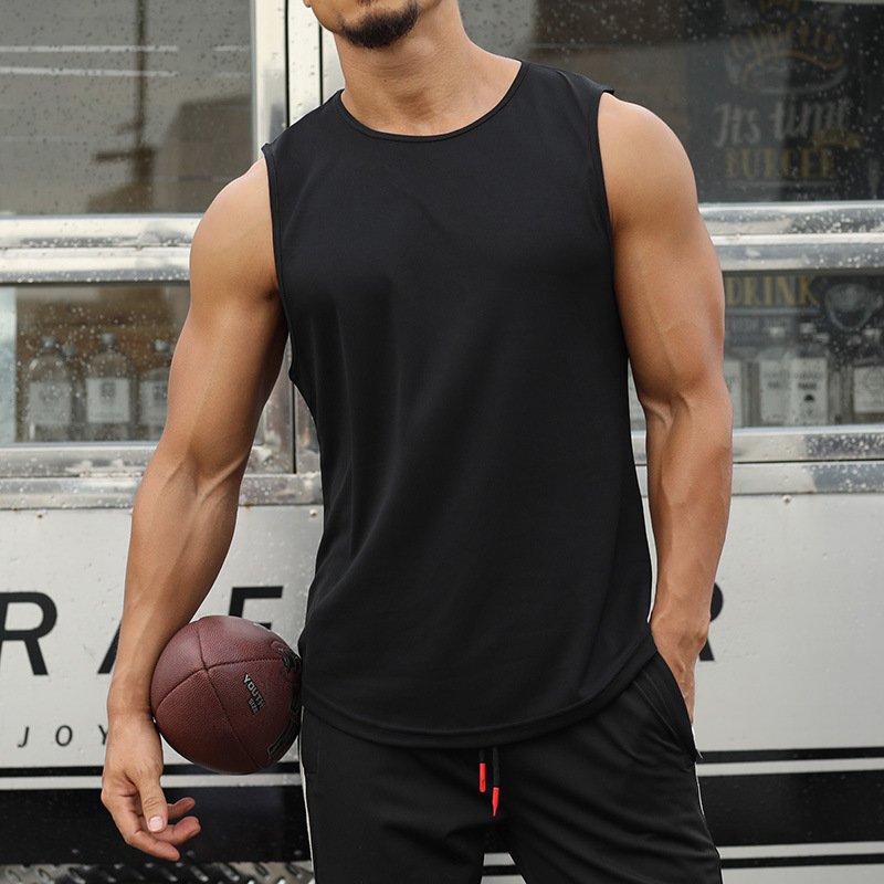 Men's Gym Tank Top Fitness Sle - Sleeveless Undershirt ulasan dan harga