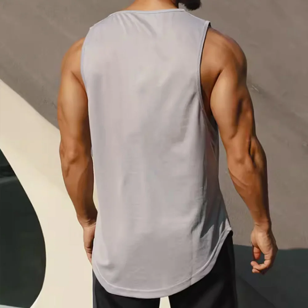 Men's Gym Tank Top Fitness Sle - Sleeveless Undershirt ulasan dan harga